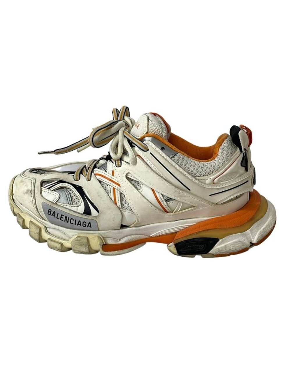 Balenciaga Sneakers Track Ivory Gray Orange